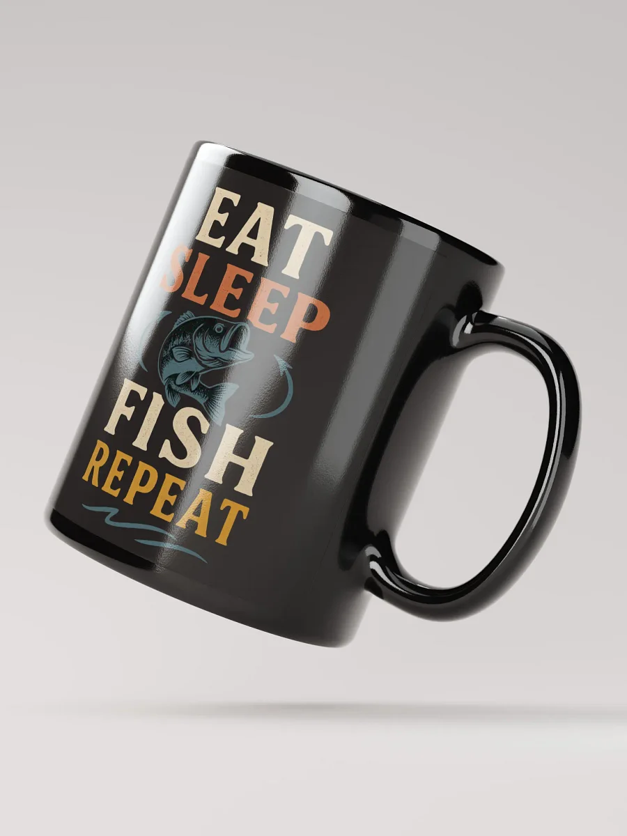Funny Fishing Mug – Eat Sleep Fish Repeat product image (3)
