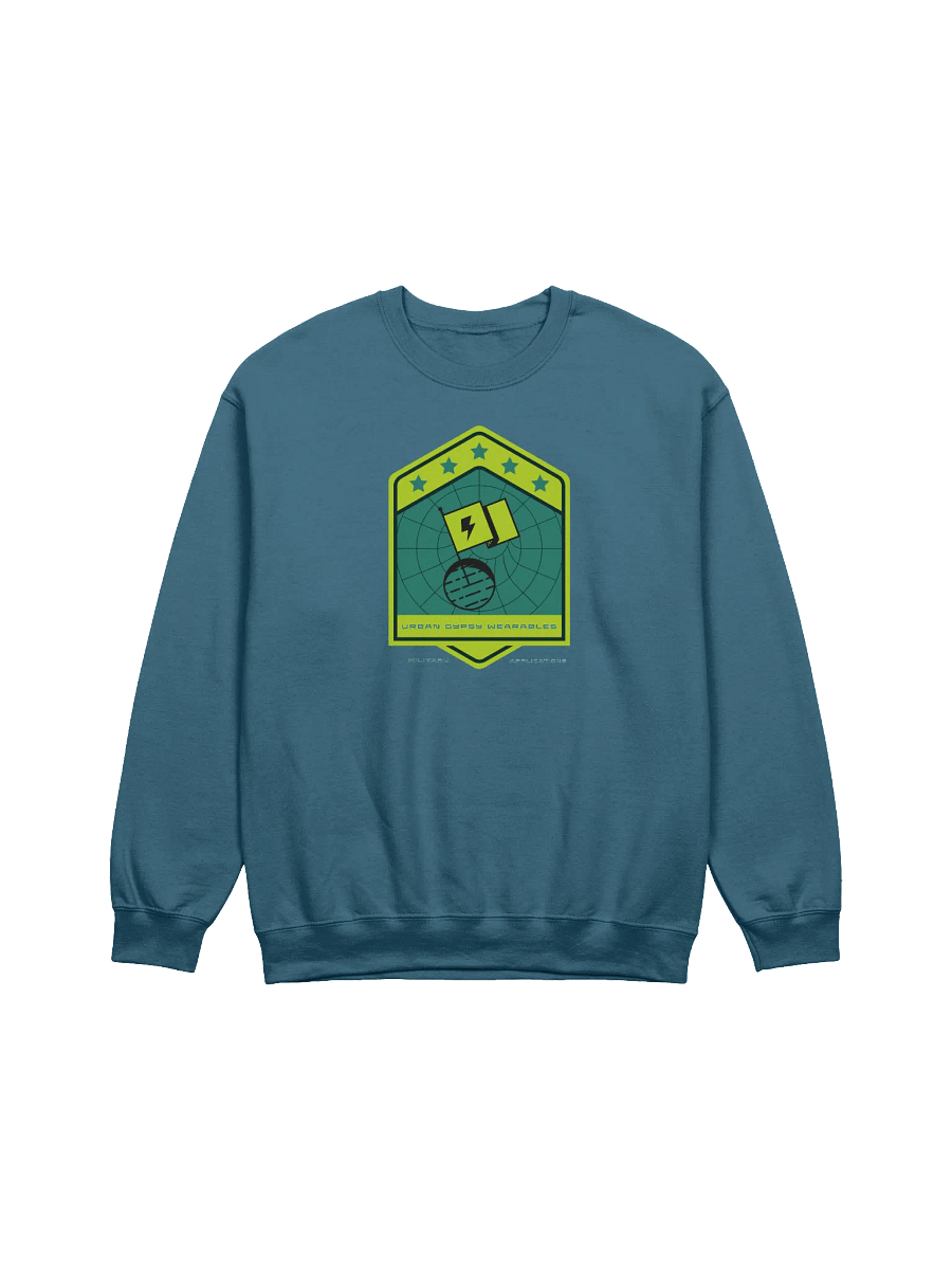 Lightning Globe Military Emblem Sweatshirt product image (21)