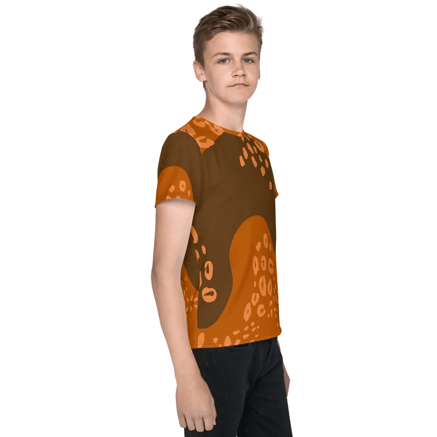Dynamic Orange Youth T-Shirt product image (4)