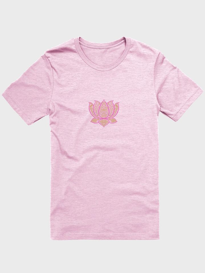 Mystic Lotus Gold-Printed T-Shirt product image (1)