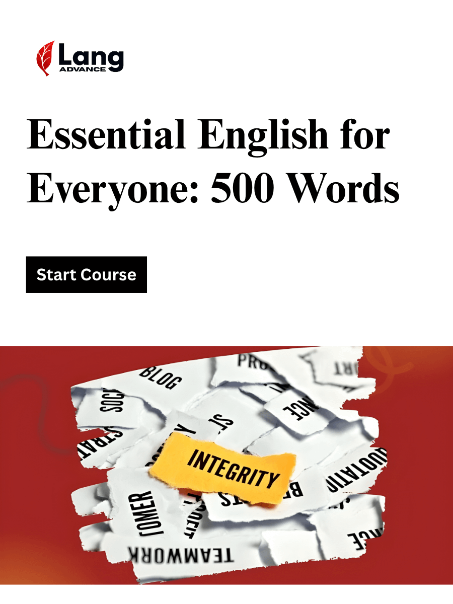 Essential English for Everyone: 500 Words product image (1)