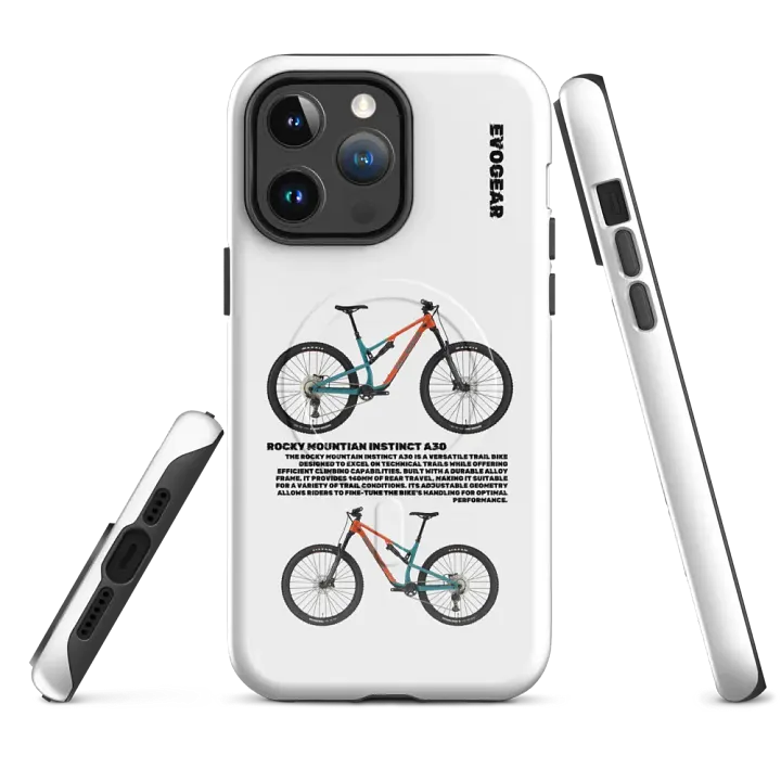 White Instinct A30 iPhone MagSafe Case product image (4)