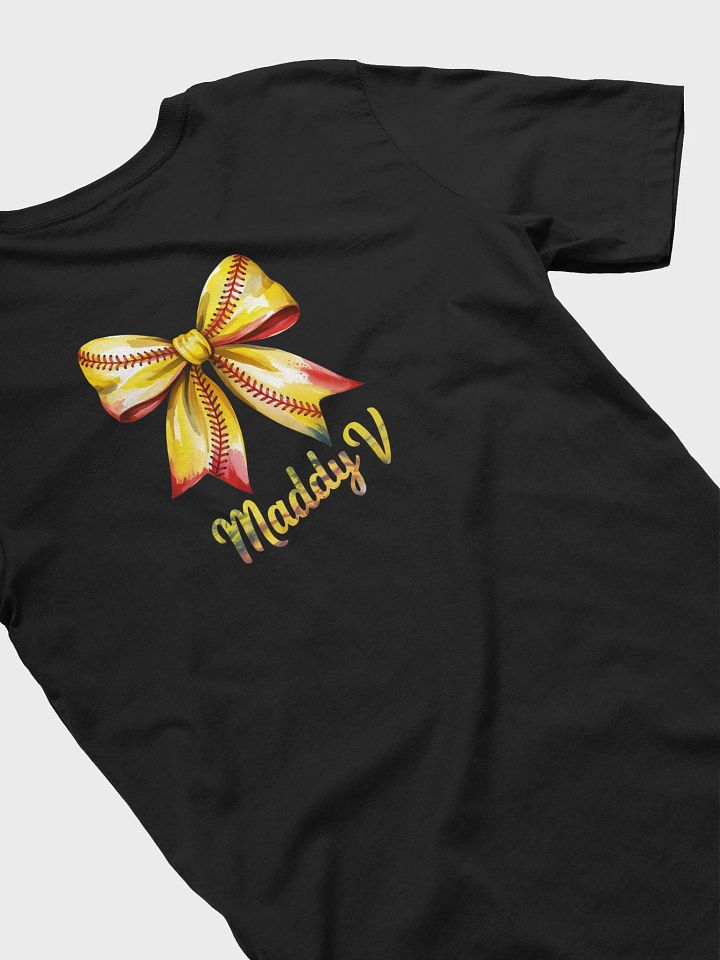 Softball-Inspired Maddy V Bow T-Shirt product image (1)