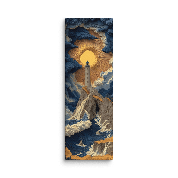 Canvas Print - 'Lighthouse in the Tempest' product image (2)