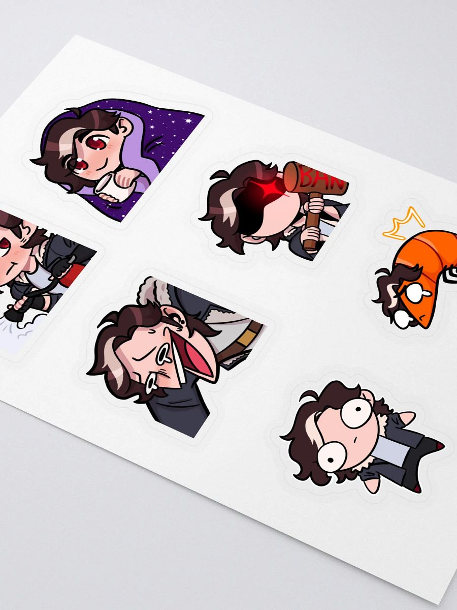 Ghosty Emote Sticker Sheet #2 product image (3)