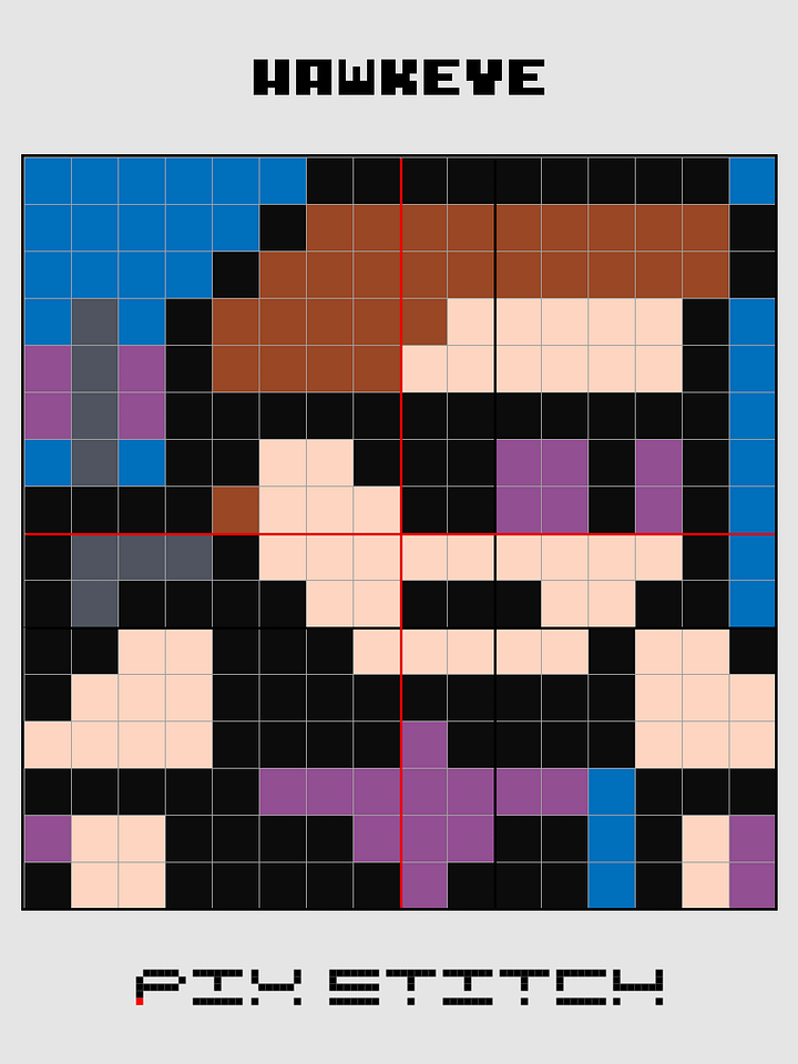 Hawkeye Pixel Art product image (2)