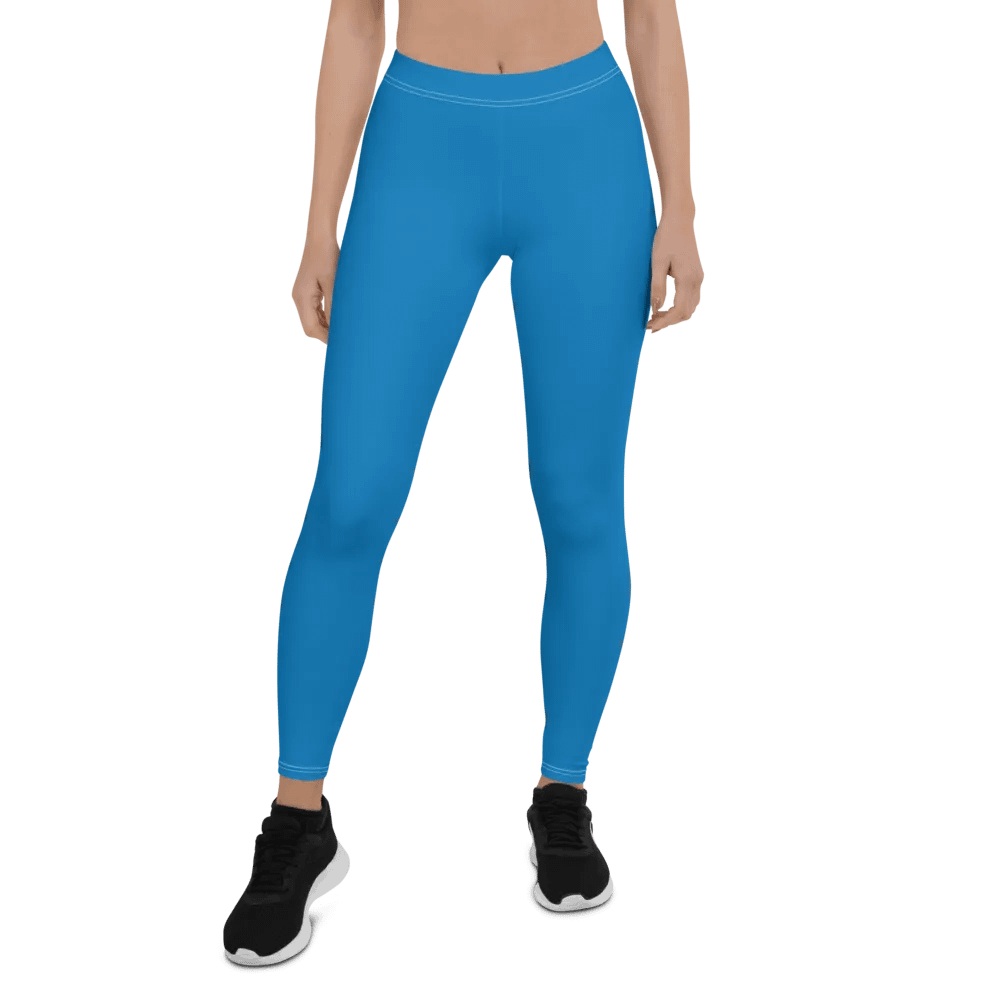Peacock Blue Regular Leggings product image (3)
