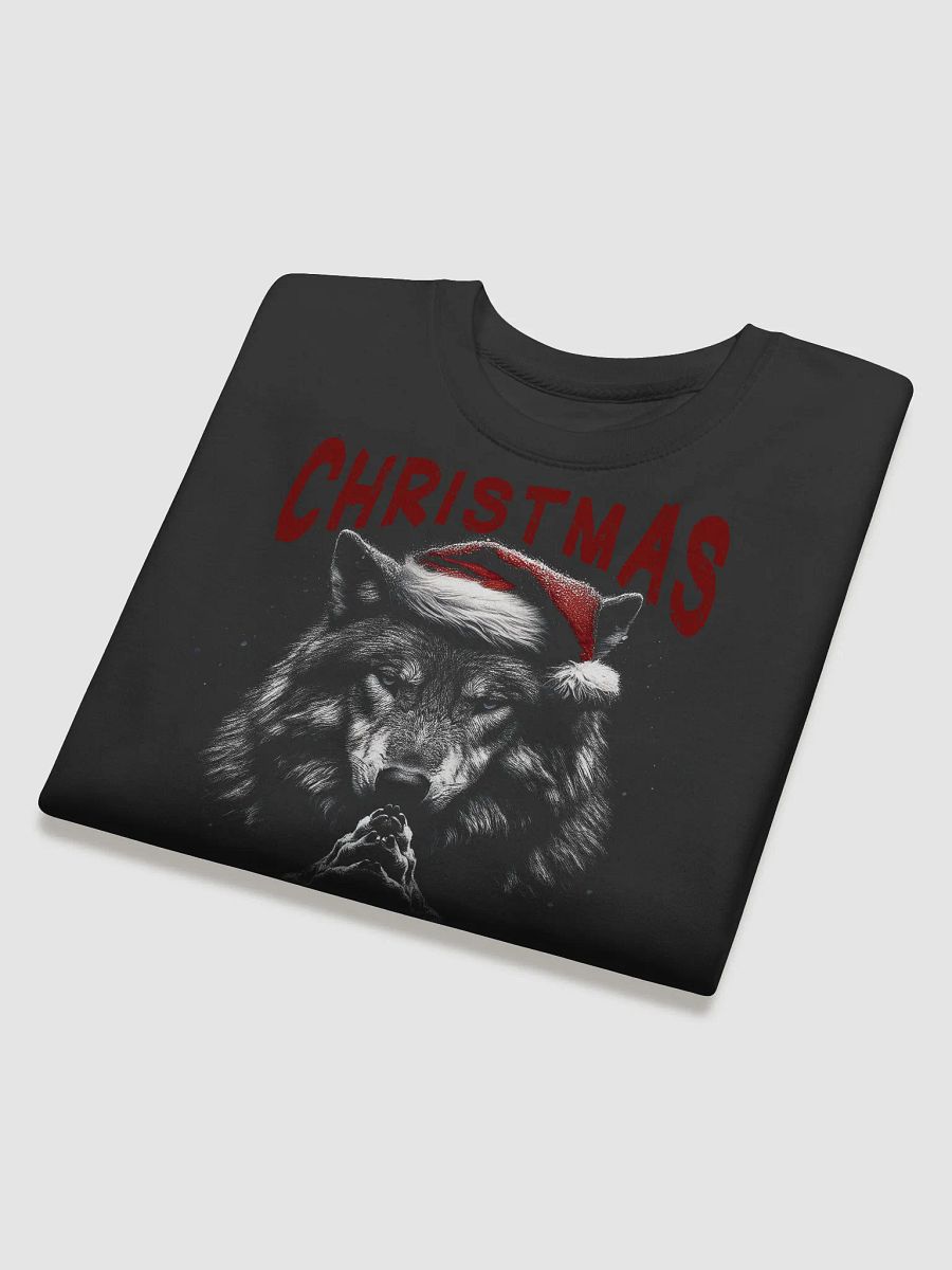 Santa Wolf Christmas Sweatshirt product image (4)