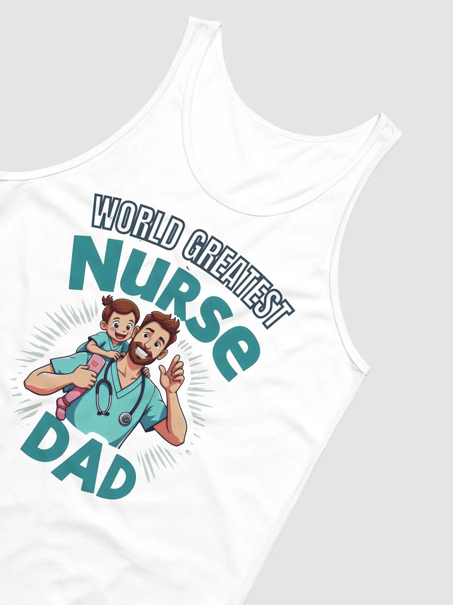 World's Greatest Nurse Dad Tank Top product image (10)