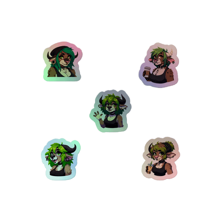 The World's Fav Boof Holographic Sticker Collection product image (2)