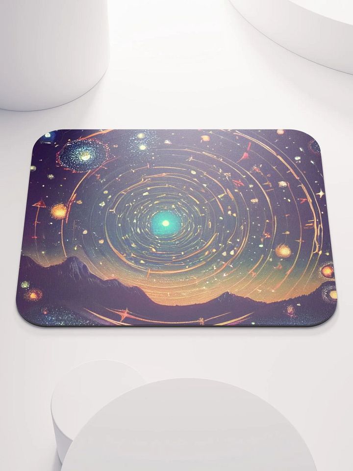 Galactic Vortex Mouse Pad product image (1)