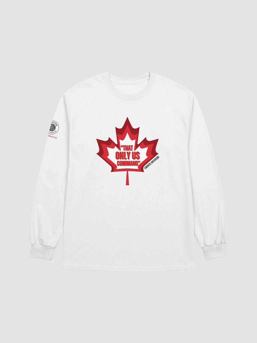 CK x GRINDSTONE "THAT ONLY US COMMAND" MAPLE LEAF LONG SLEEVE TEE product image (5)