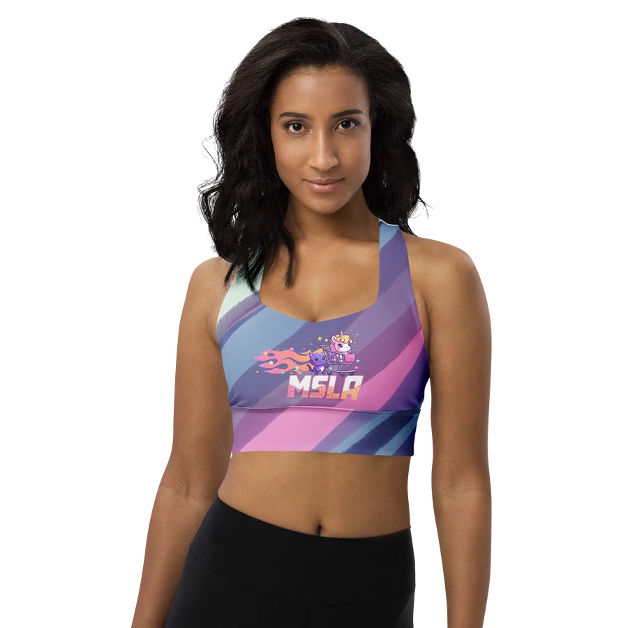 MSLA Sparkles Amigos - Longline Sports Bra product image (21)