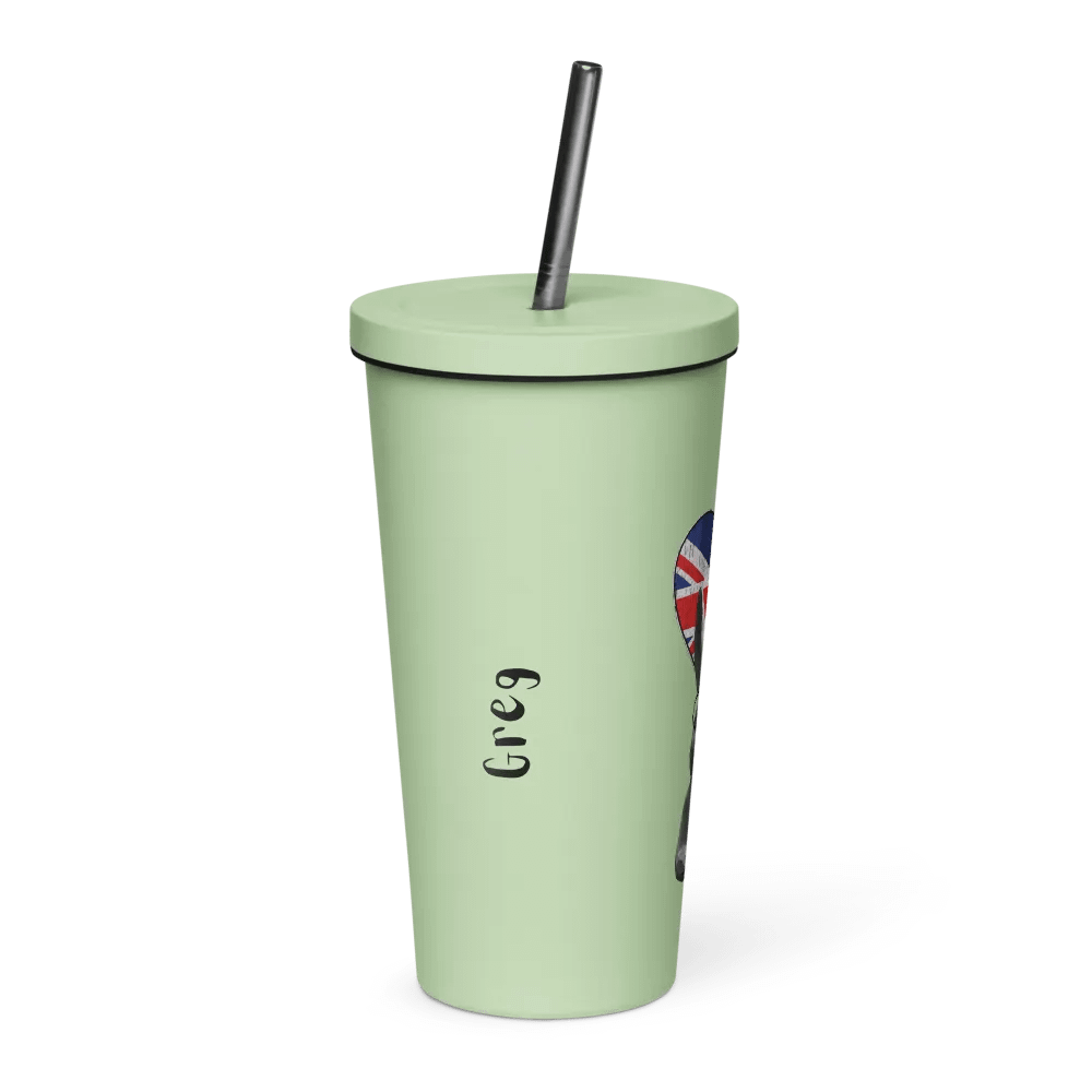 Greg's I <3 England! Tumbler [Light Colors] product image (9)