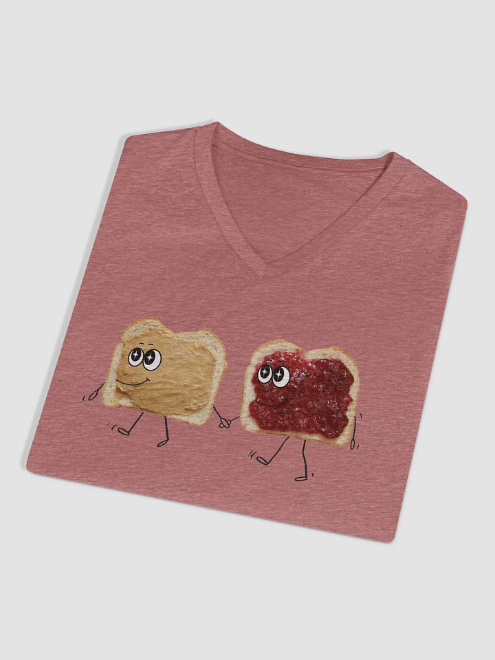 Perfectly Paired PB&J V-Neck T-Shirt product image (2)