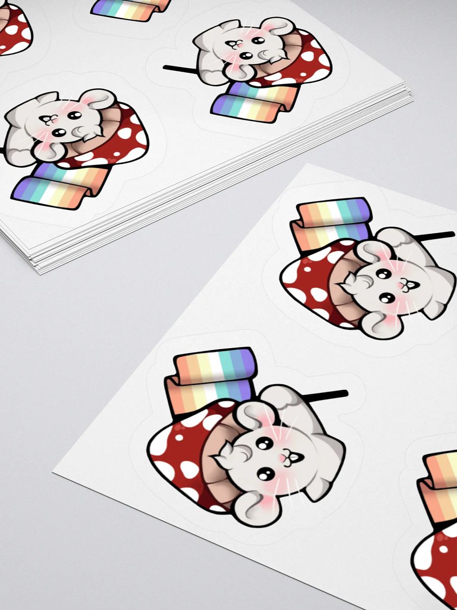 Genderfaunet Pride Flag Stickers product image (4)