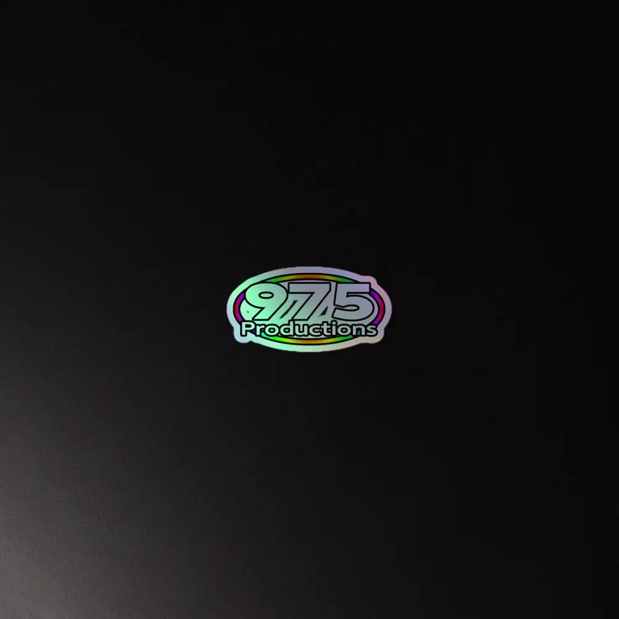 975 Productions Logo Sticker (Holographic) product image (2)
