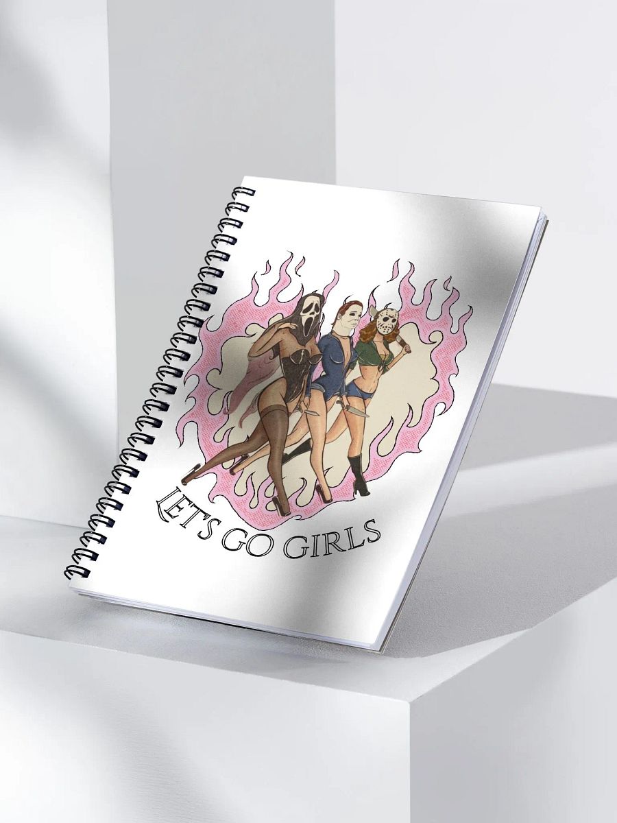 Horror Pin-Up Spiral Notebook product image (3)