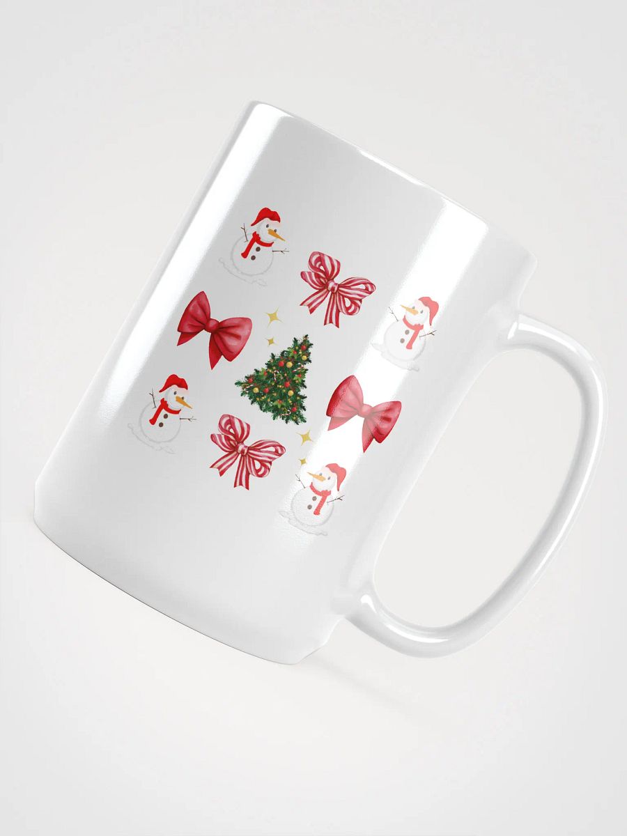Festive Snowmen Christmas Coquette Mug product image (4)