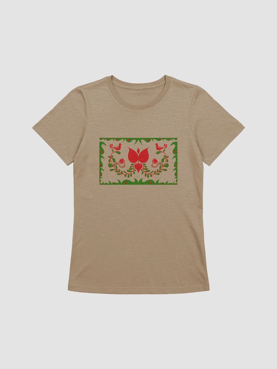 Symmetrical Hungarian Folk Art Birds Women's T-Shirt product image (3)