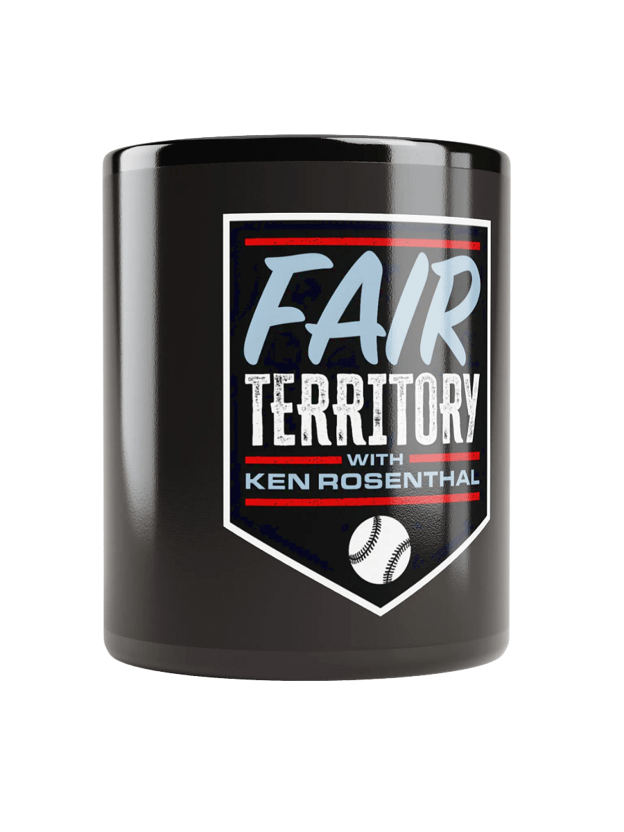 Fair Territory with Ken Rosenthal Glossy Black Mug product image (1)