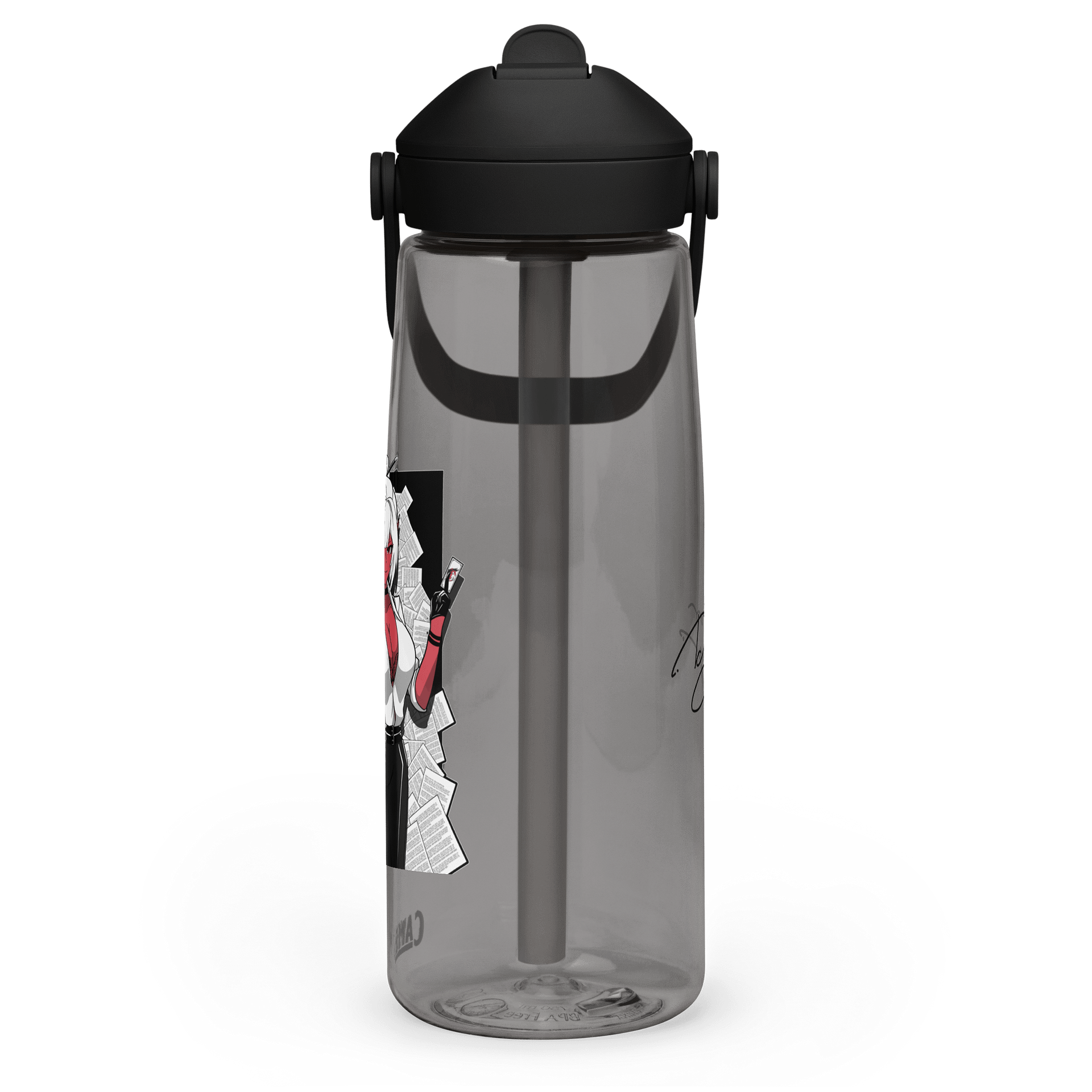 Murders & Executions Waifu Water Bottle (Red Skin) product image (3)