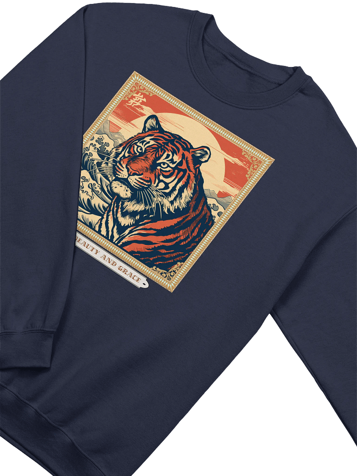 Fury Beauty and Grace Tiger Crewneck Sweatshirt product image (2)