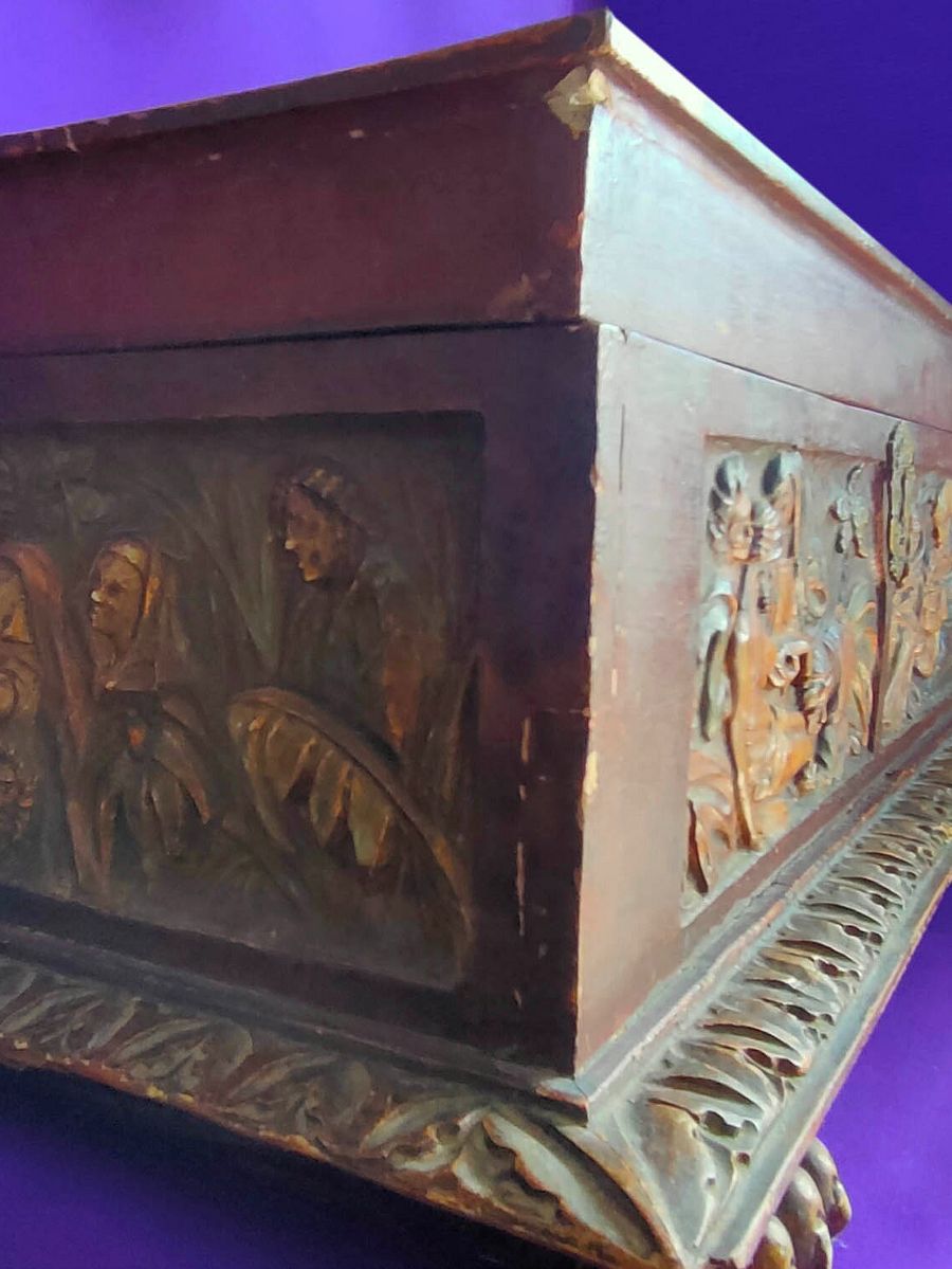 Arte Sacra, Relíquia Única: Relicário Raro com a Vida de Jesus Cristo - Uma Jóia Histórica! product image (9)