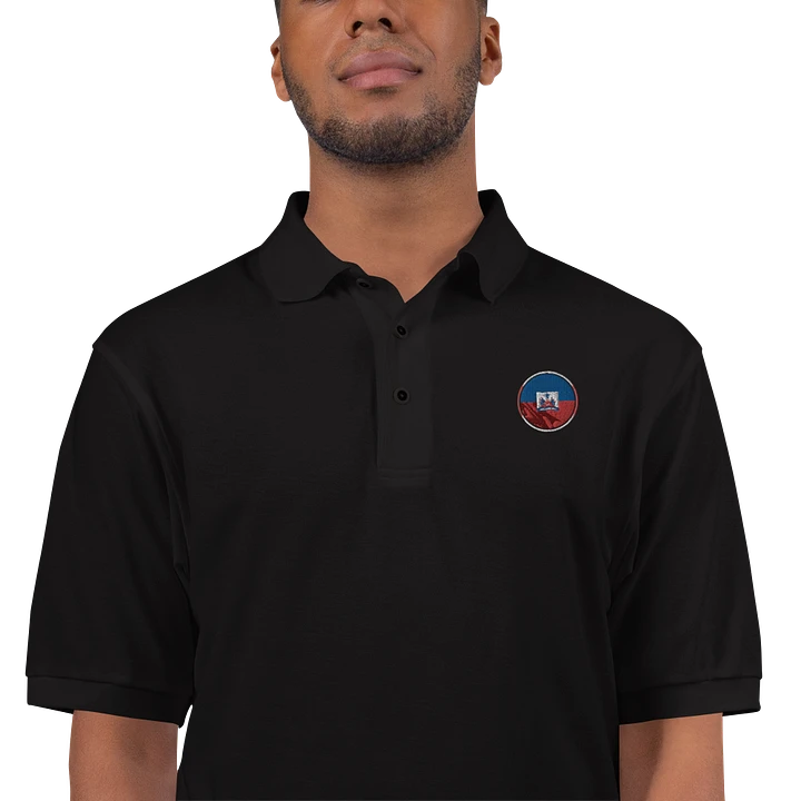 Haitian Flag Polo Shirt product image (14)