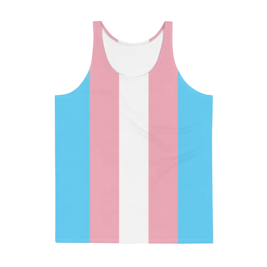Trans Pride Flag - All-Over Print Tank product image (1)