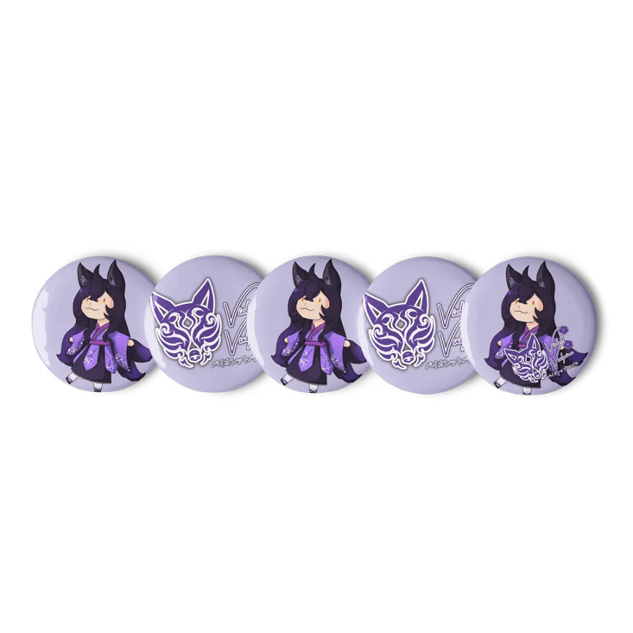 Sumire pin buttons product image (1)