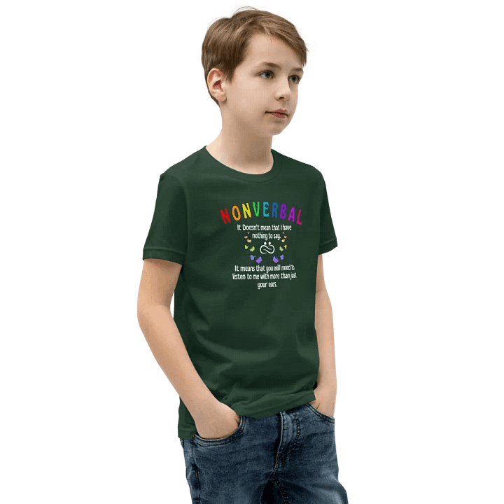 Kids Nonverbal t-shirt product image (2)