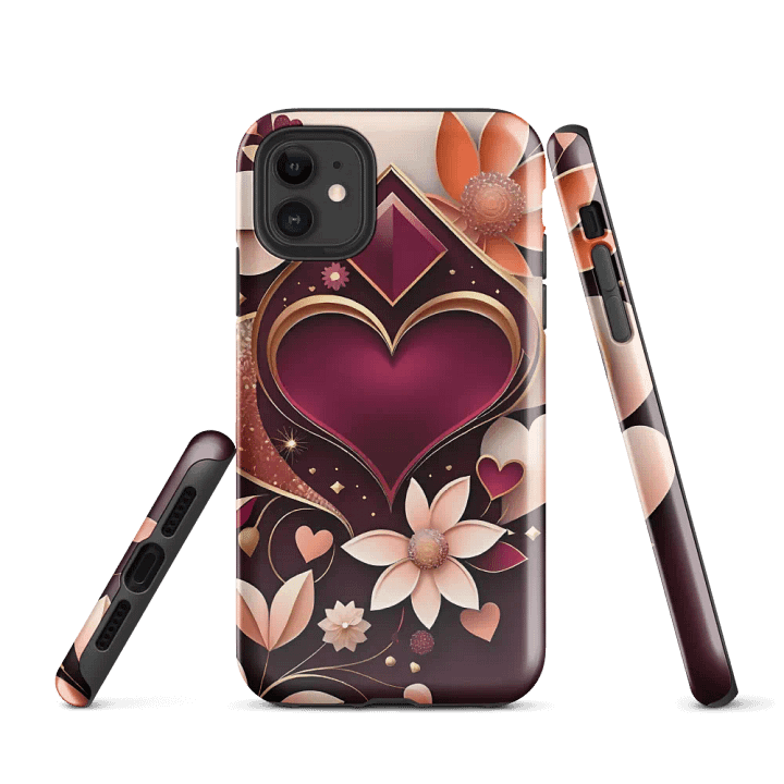 Floral Tough Phone Case product image (1)
