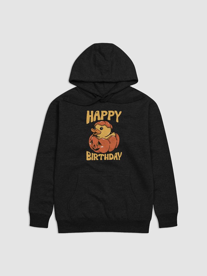 Happy Birthday (Rubber Duck Pumpkin) Hoodie product image (1)