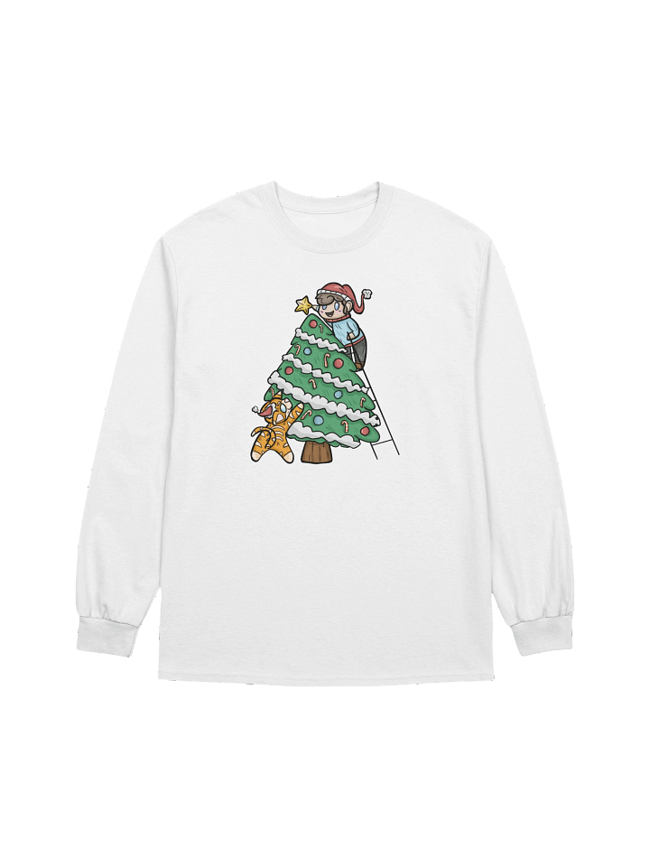 Arcade Warrior Tree Unisex Long Sleeve Shirt Christmas 2025 product image (4)