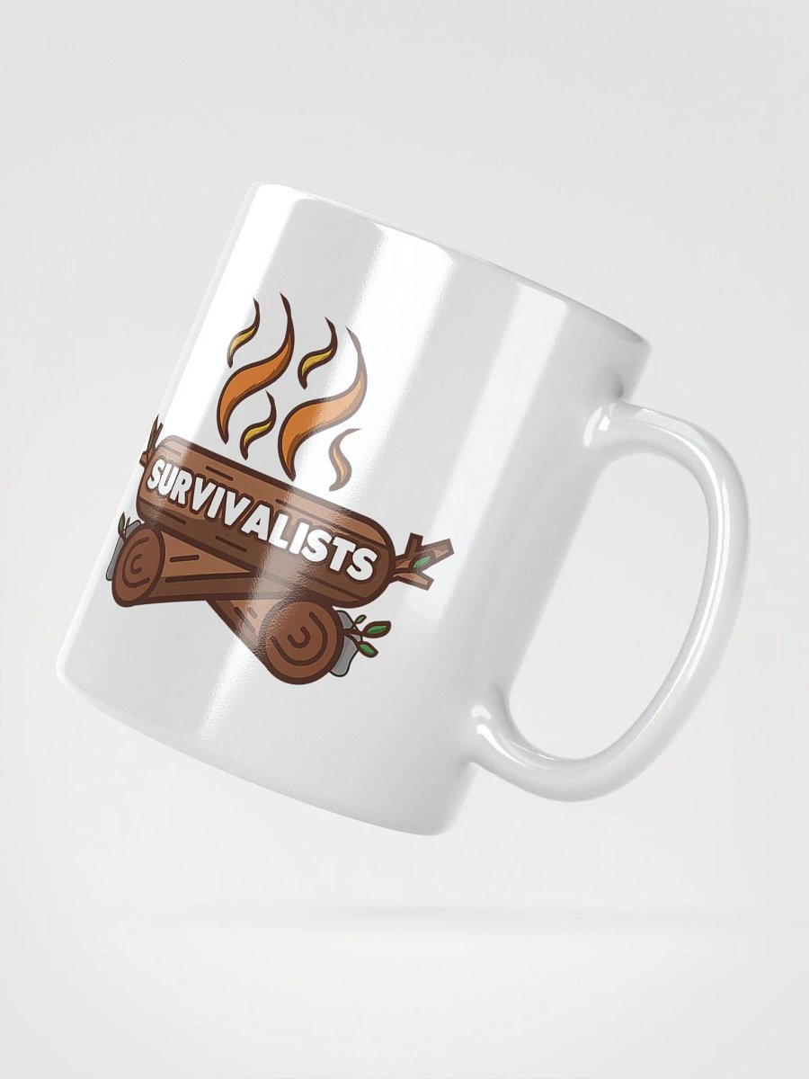 Survivalists White Glossy Mug product image (2)