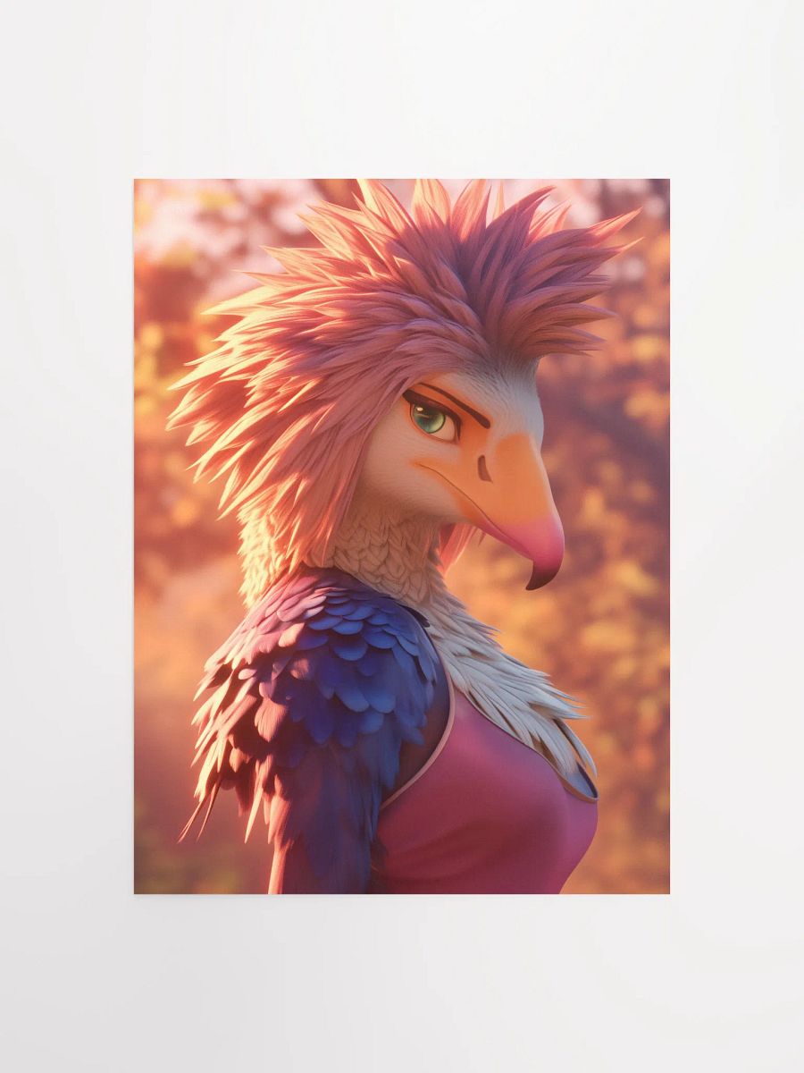 Raptor's Confidence Enhanced Poster product image (1)