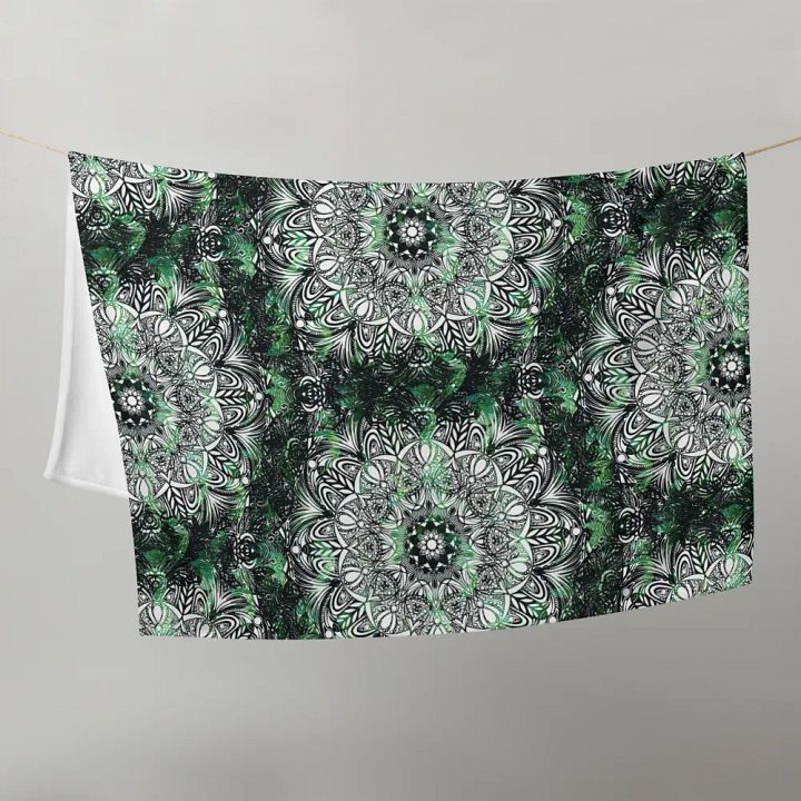 Foliage Fantasy Throw Blanket product image (2)