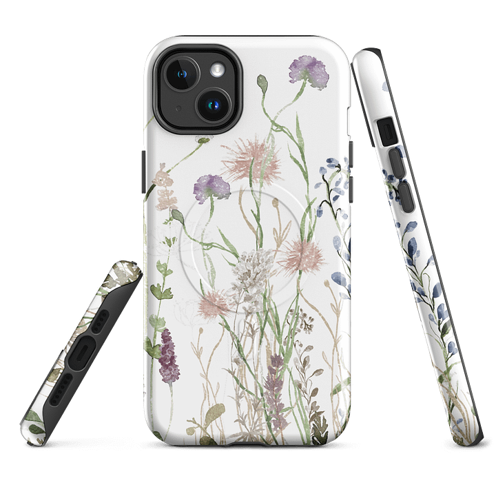 WILDFLOWERS WHITE iPhone® case MagSafe® product image (1)