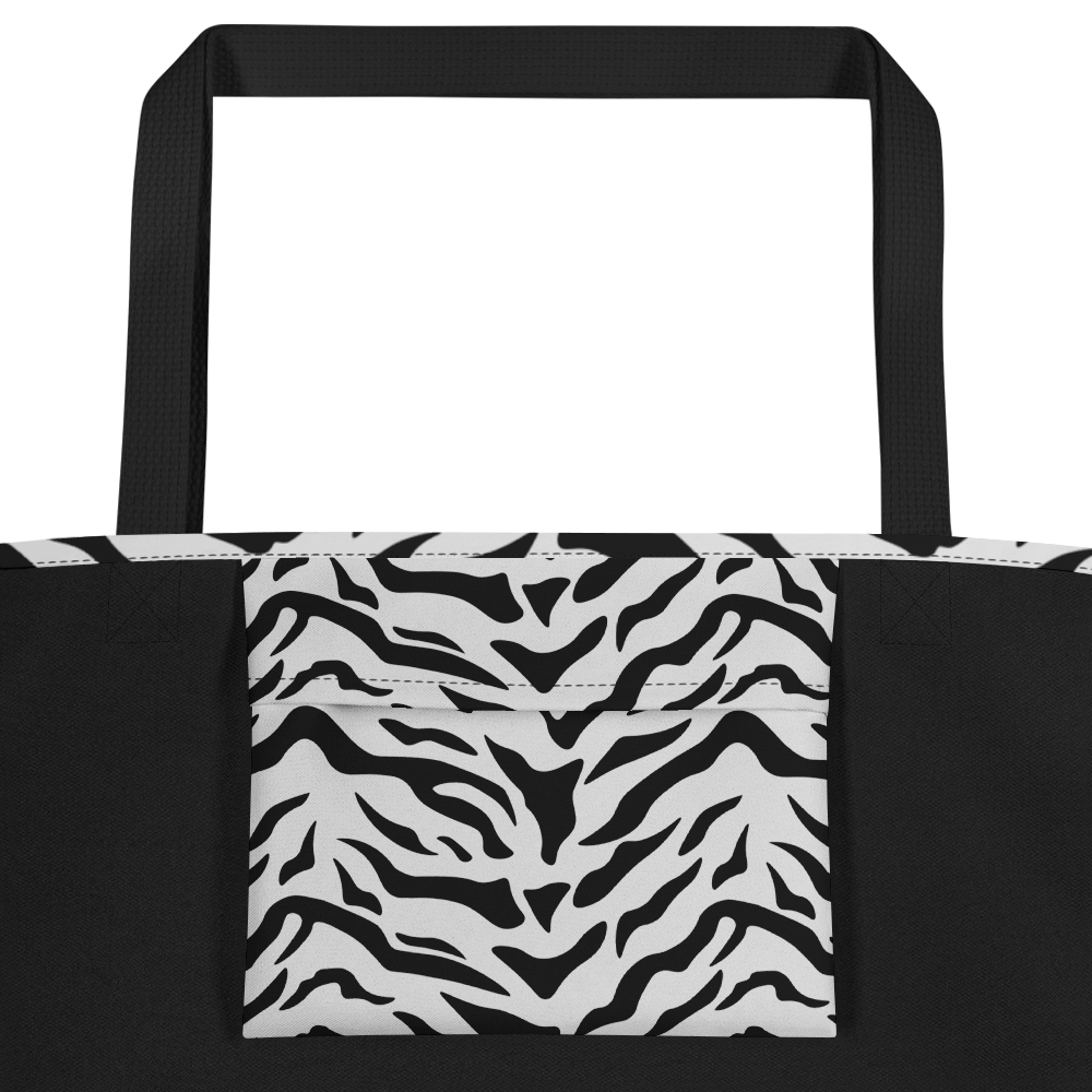 Zebra Wave All-Over Print Tote Bag product image (2)