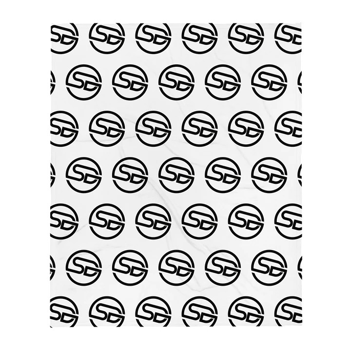 Logo Throw Blankie - White product image (1)