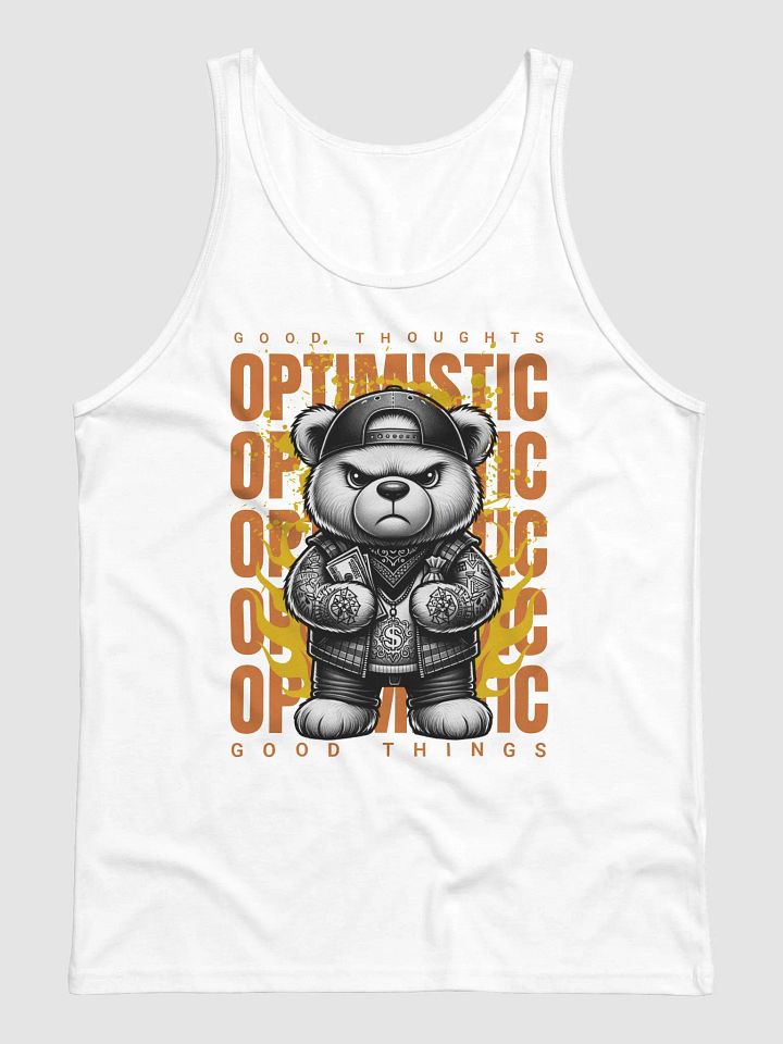 Optimistic | Jersey Tank by Bella+Canvas product image (2)