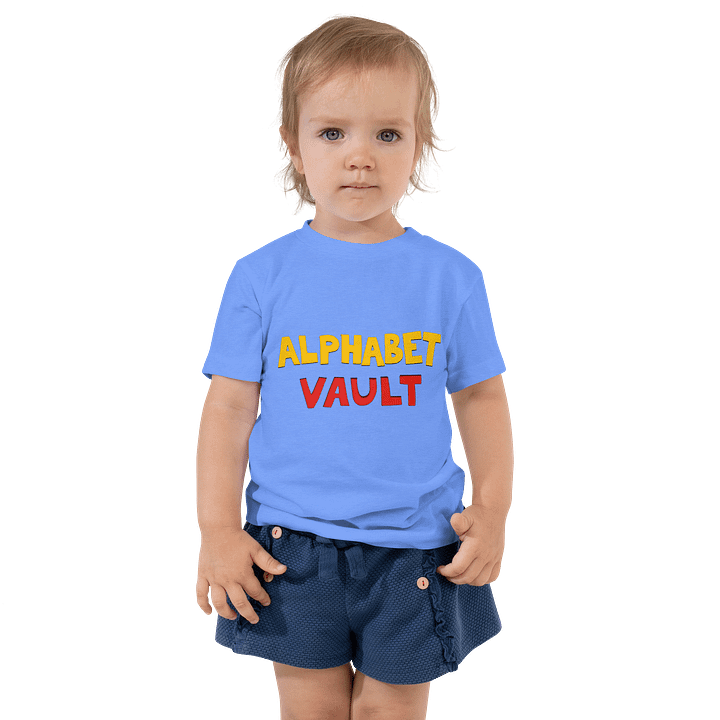 arcc Alphabet Vault toddler T-shirt product image (1)