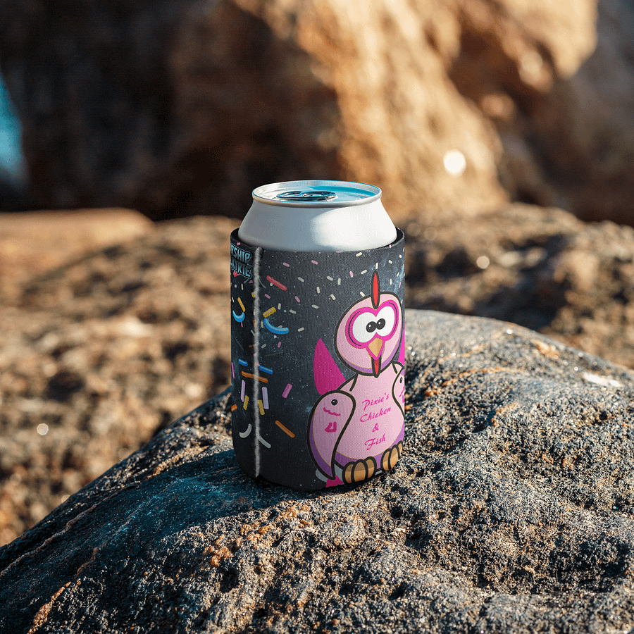 Starship Valkyrie Pixie's Chicken and Fish Coozie product image (7)