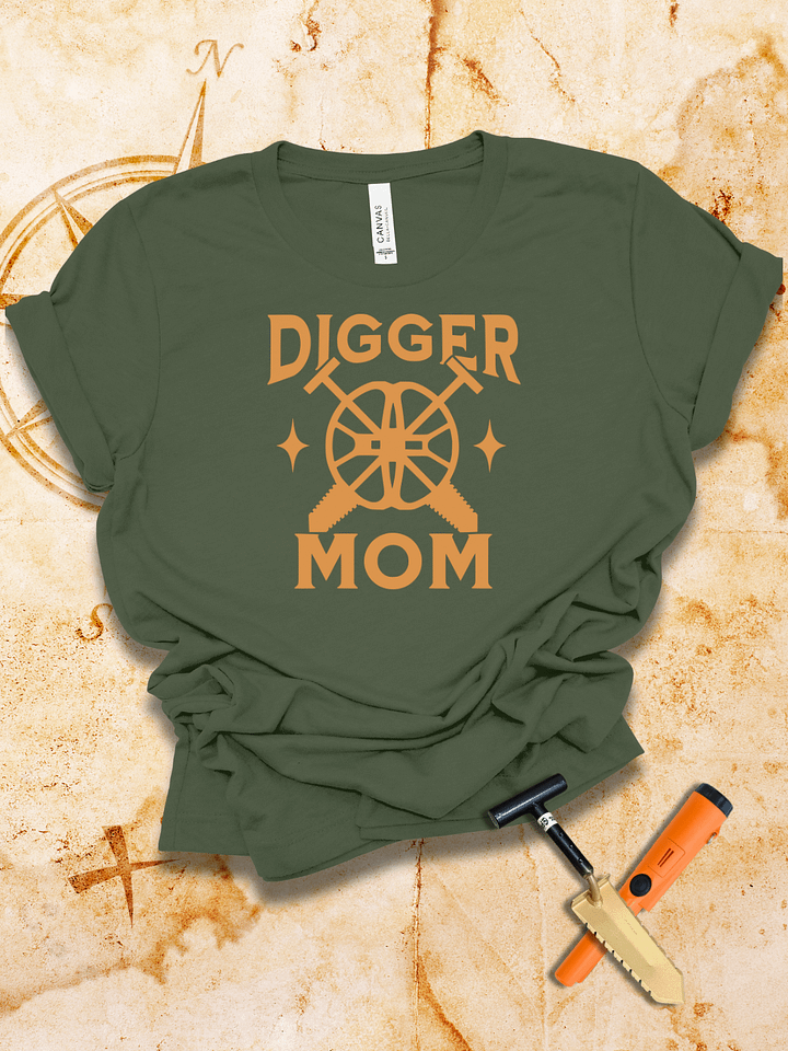 Digger Mom – Women’s Metal Detecting Tee product image (1)