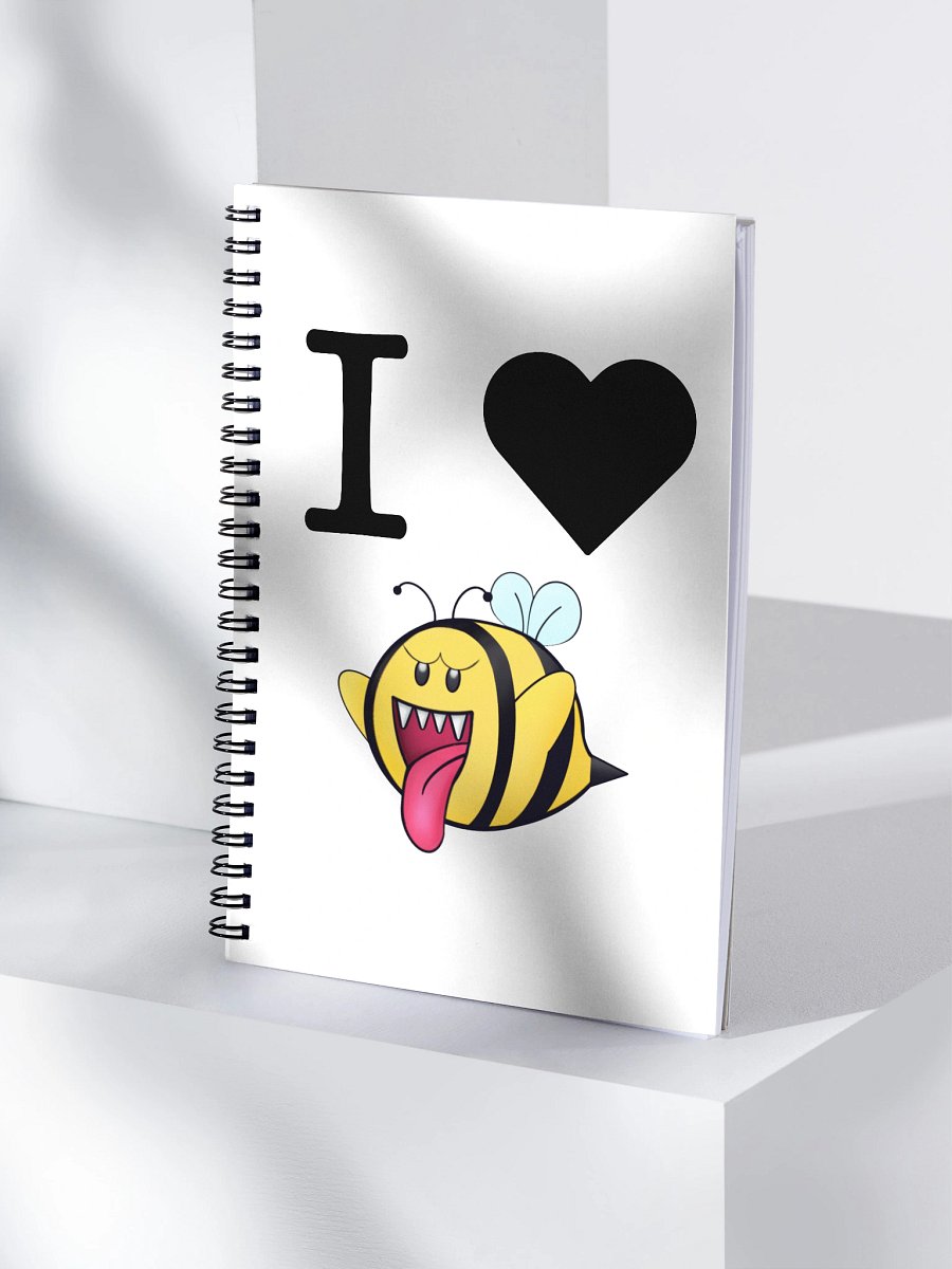 I Love Boo-Bees Spiral Notebook product image (4)