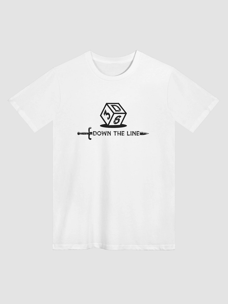 3d6 DTL Horizontal Logo on Light Unisex Premium T-Shirt product image (1)