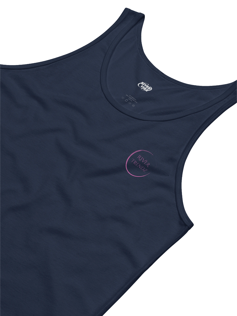 Men's Pink Faded Circle River Trendz Logo Tank product image (3)