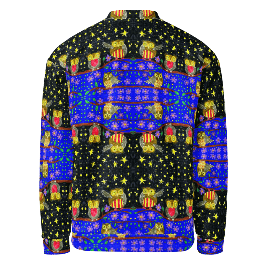 Starry Owl All-Over Bomber Jacket product image (4)