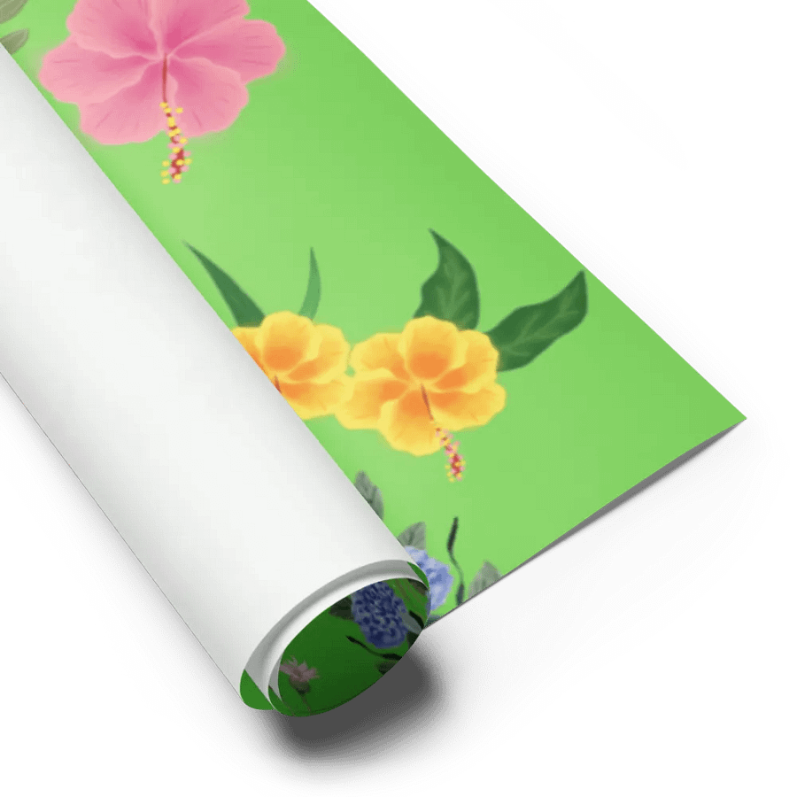 Floral Kaleidoscope Wrapping Paper Set product image (6)